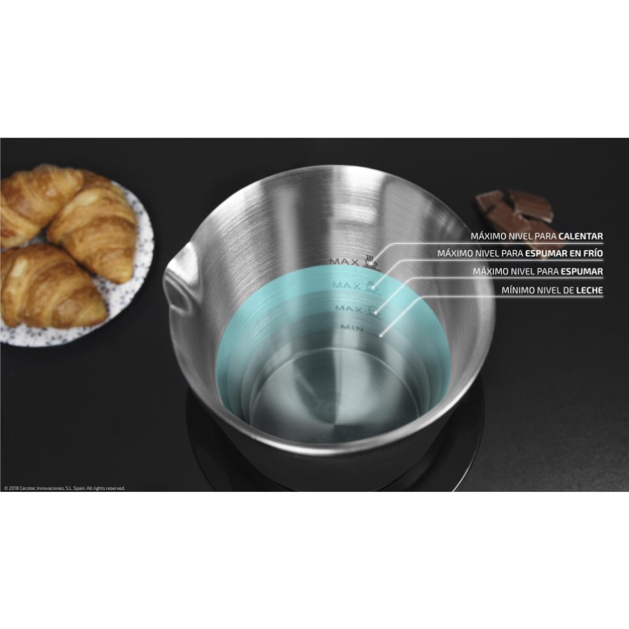 additioanl image for  Cecotec Milk Frother S/Steel 200 ml 